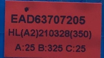 CABLE LVDS PARA TV LG “NUEVO“ /  NUMERO DE PARTE EAD63707205 / HL(A2)210328(350) MODELOS 22LH4530PU / 22LH4530-PU / 22LJ4540PU / 22LJ4540-PU - Imagen 2